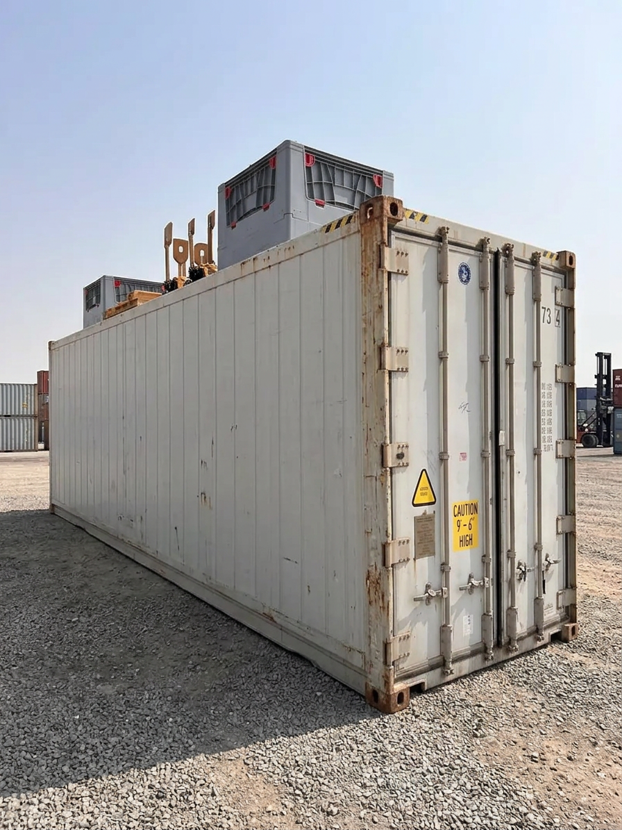 40Ft High Cube Refrigerated Storage Container Carrier Primeline YOM 2012 — 40ft — used — refrigerated containers (image 6 of 6)