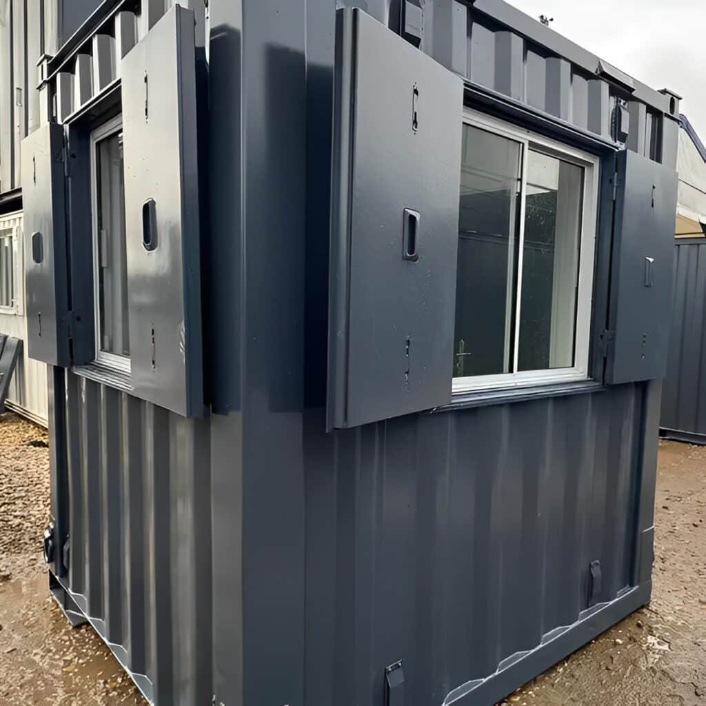 7Ft x 7Ft Shipping Container Office | Portable Building | Anti-Vandal Building — 20ft — new (image 2 of 7)
