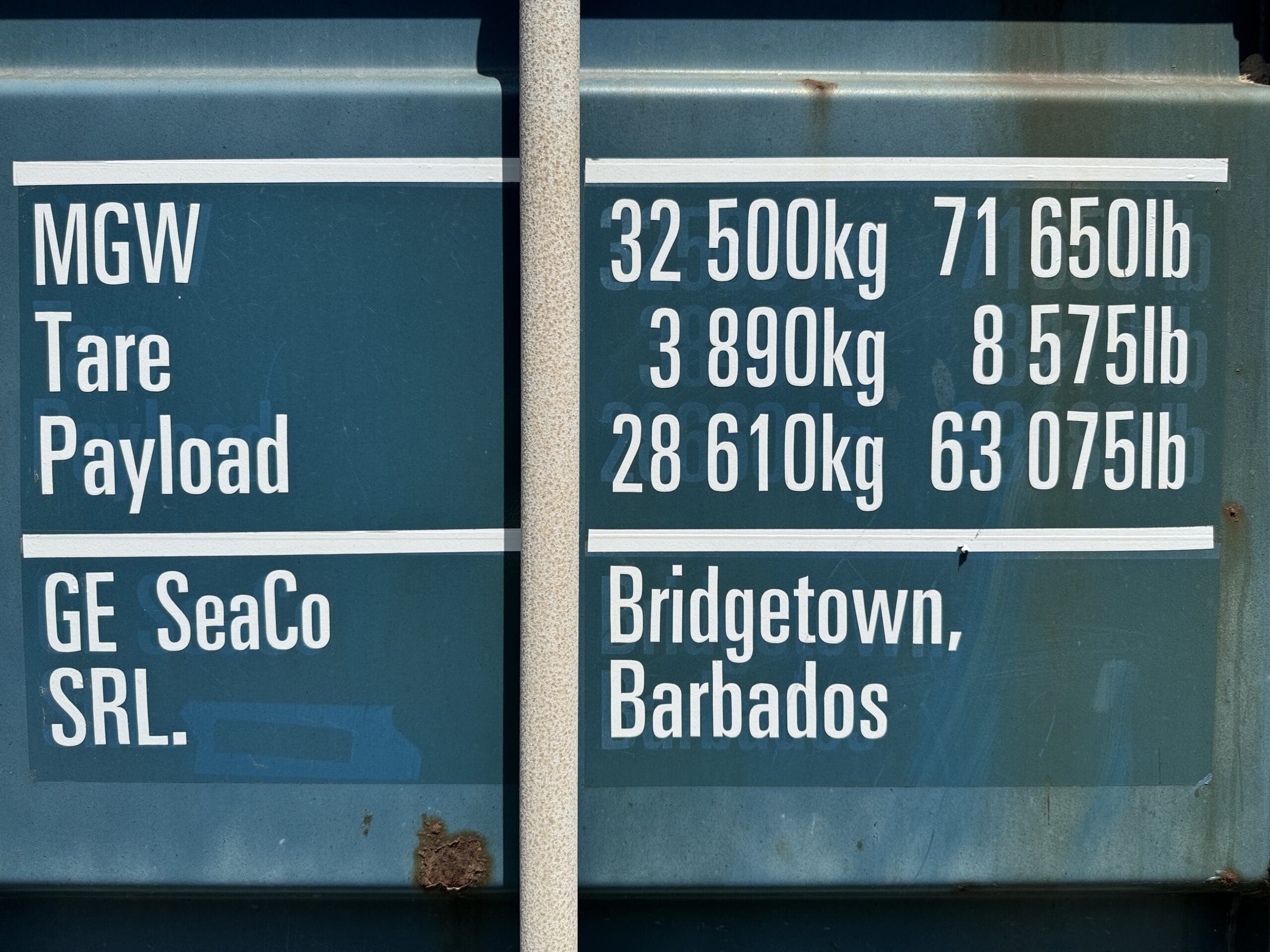 40ft Used High Cube Shipping Container – Wind & Watertight – Blue — 40ft — used (image 4 of 12)