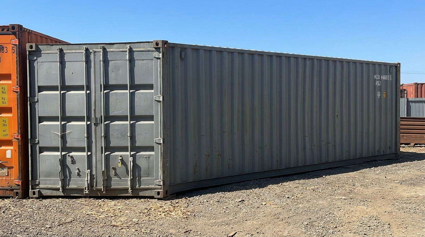 Used 40ft Cargo Container Double Doors 40′ x 8′ x 8′ 6″ — 40ft — used — storage containers (image 6 of 6)