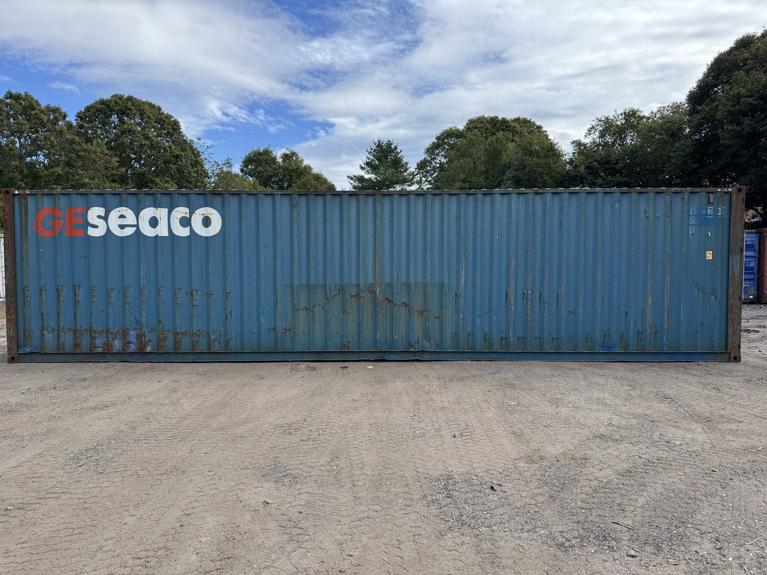 40ft Used High Cube Shipping Container – Wind & Watertight – Blue — 40ft — used (image 11 of 12)
