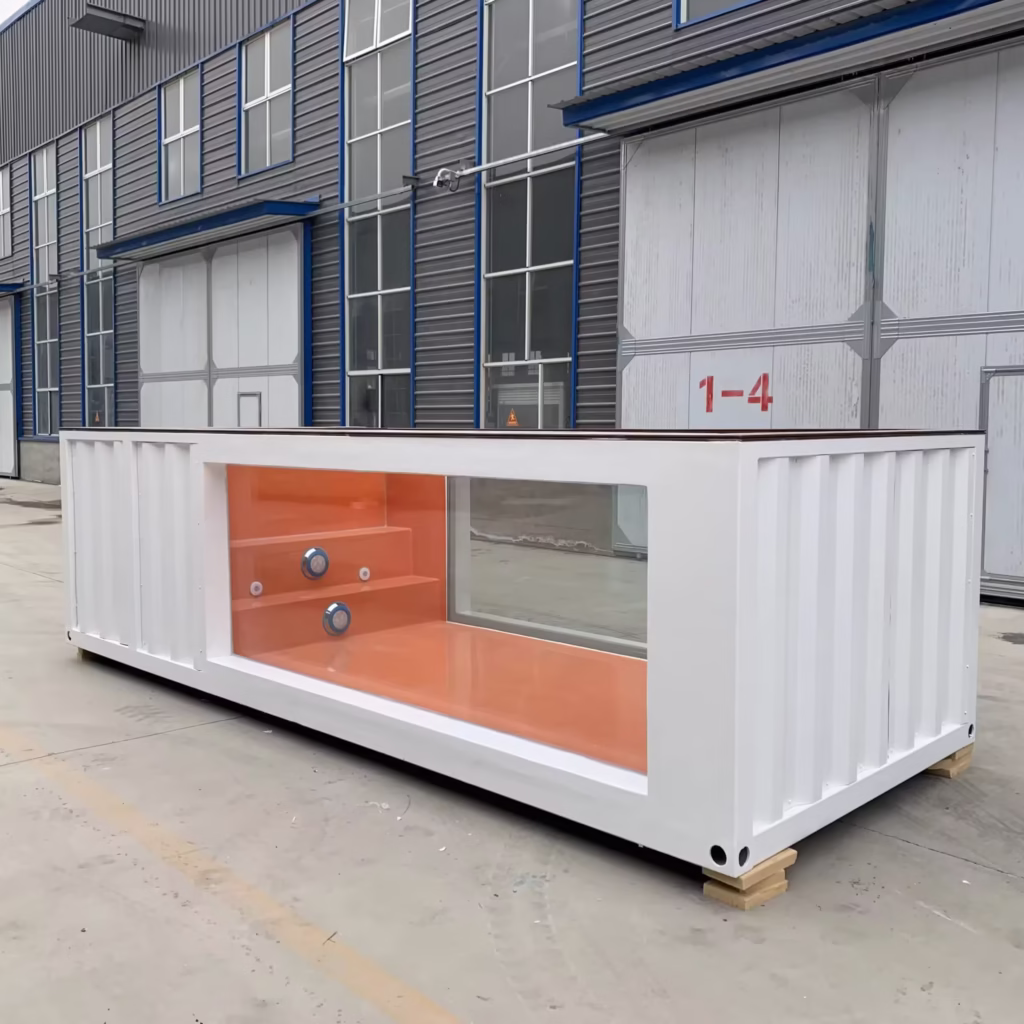 20ft Container Swimming Pool With Fiber Glass Window — 20ft — new (image 1 of 6)