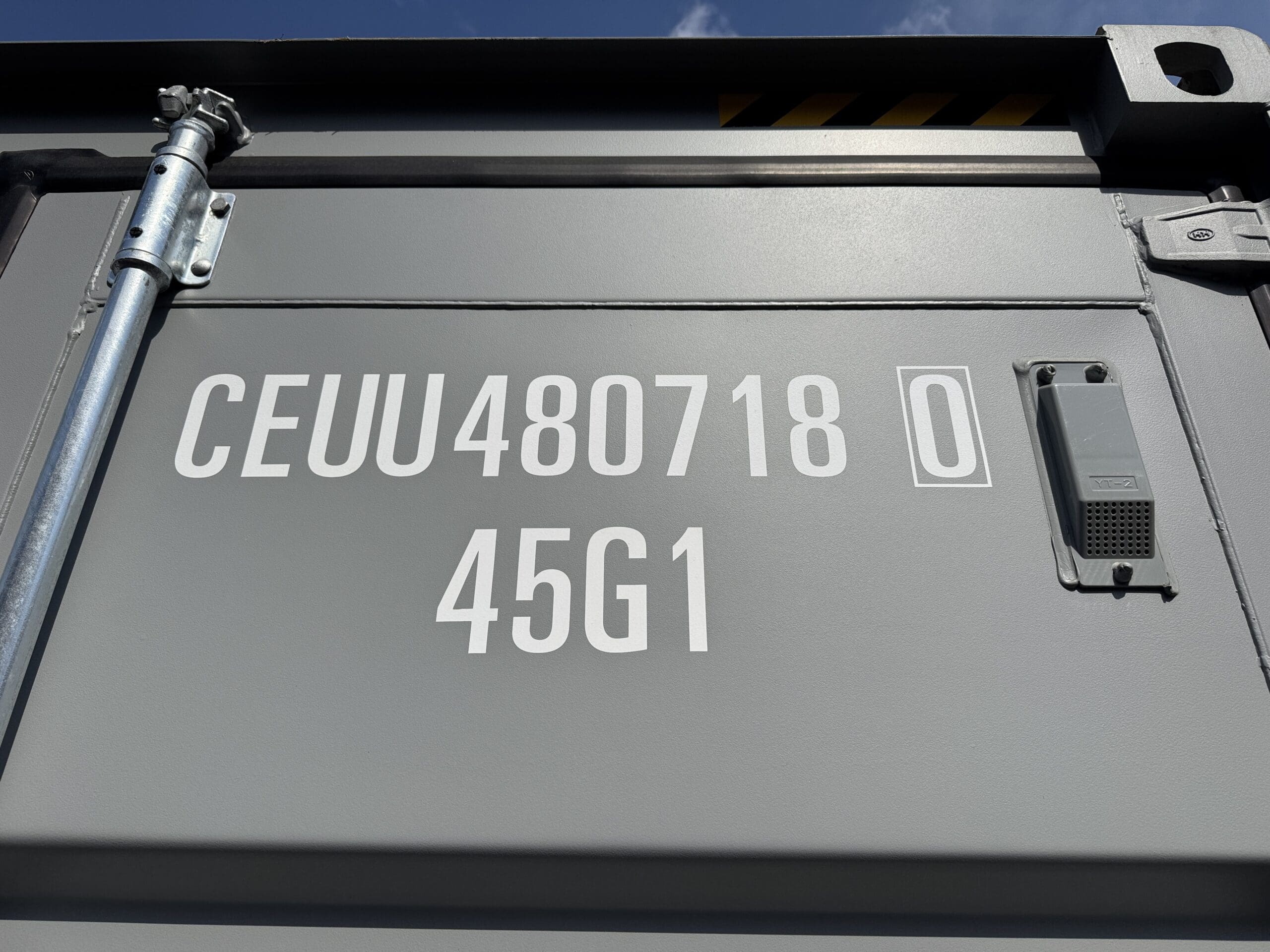 40ft New High Cube Shipping Container – Wind & Watertight – Gray — 40ft — new (image 2 of 12)