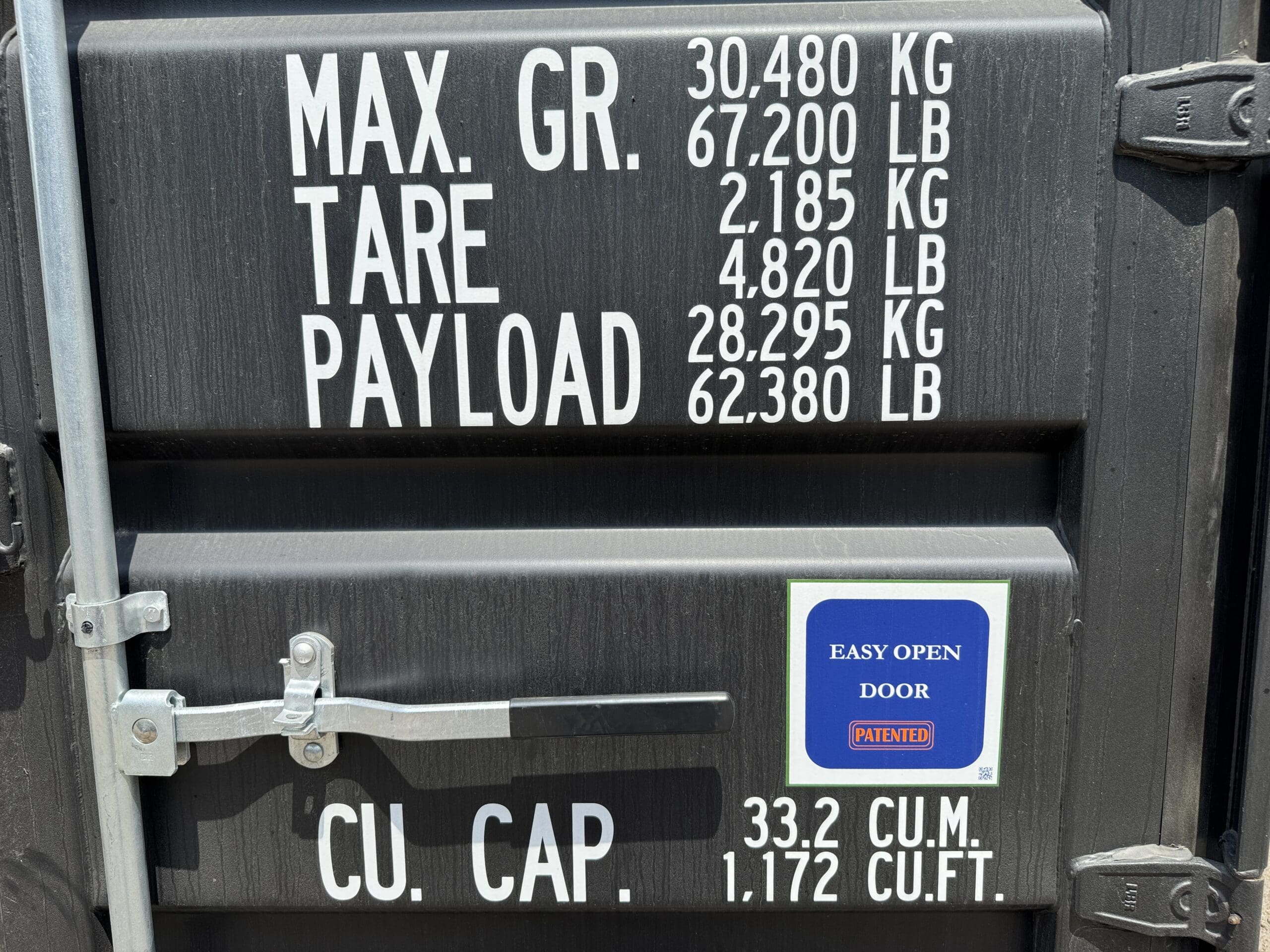 20ft New Shipping Container – Wind & Watertight – Black — 20ft — new (image 8 of 12)