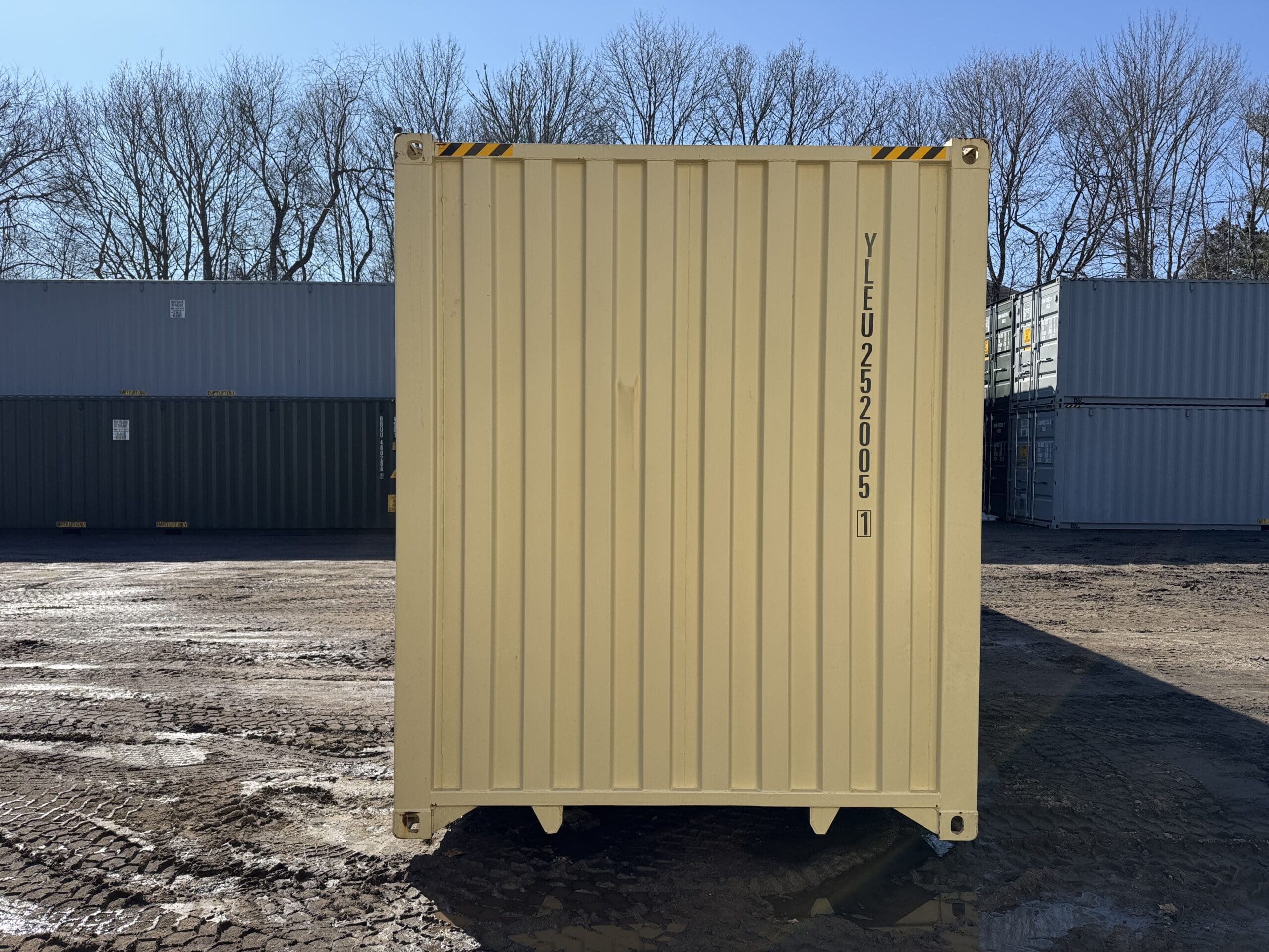 40ft New High Cube Shipping Container – Wind & Watertight – Beige — 40ft — new (image 11 of 12)