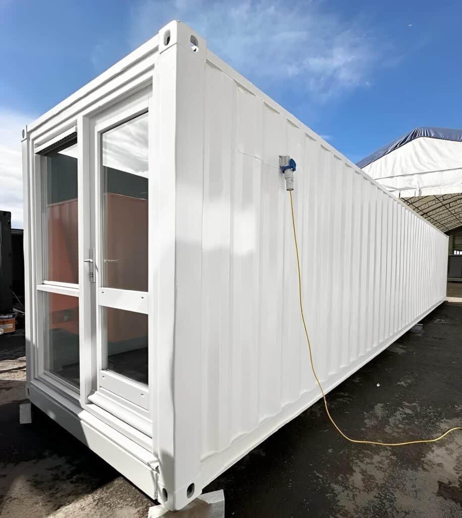 Converted 40ft Shipping Container | Open Plan Office | Portable Container Building — 40ft — new (image 2 of 13)