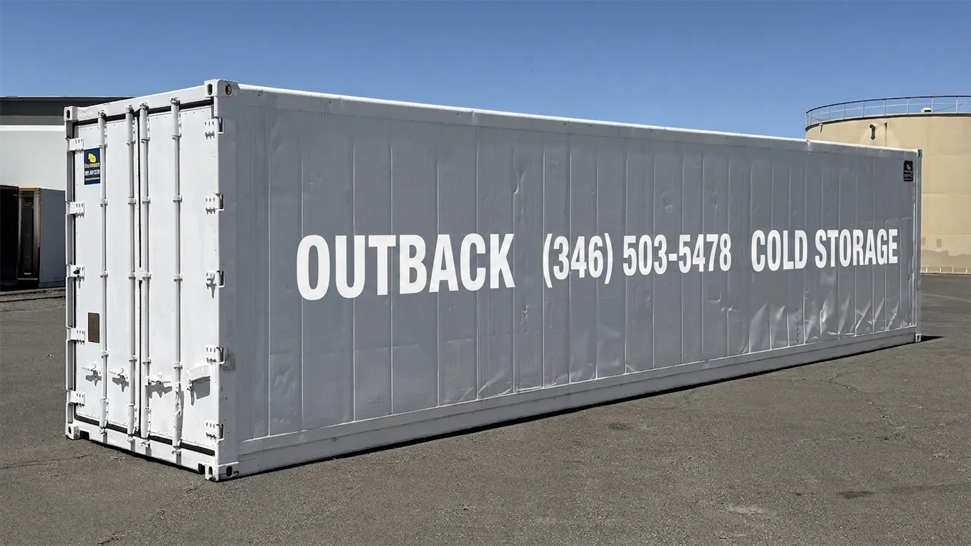 40ft Used High Cube Refrigerated Shipping Container