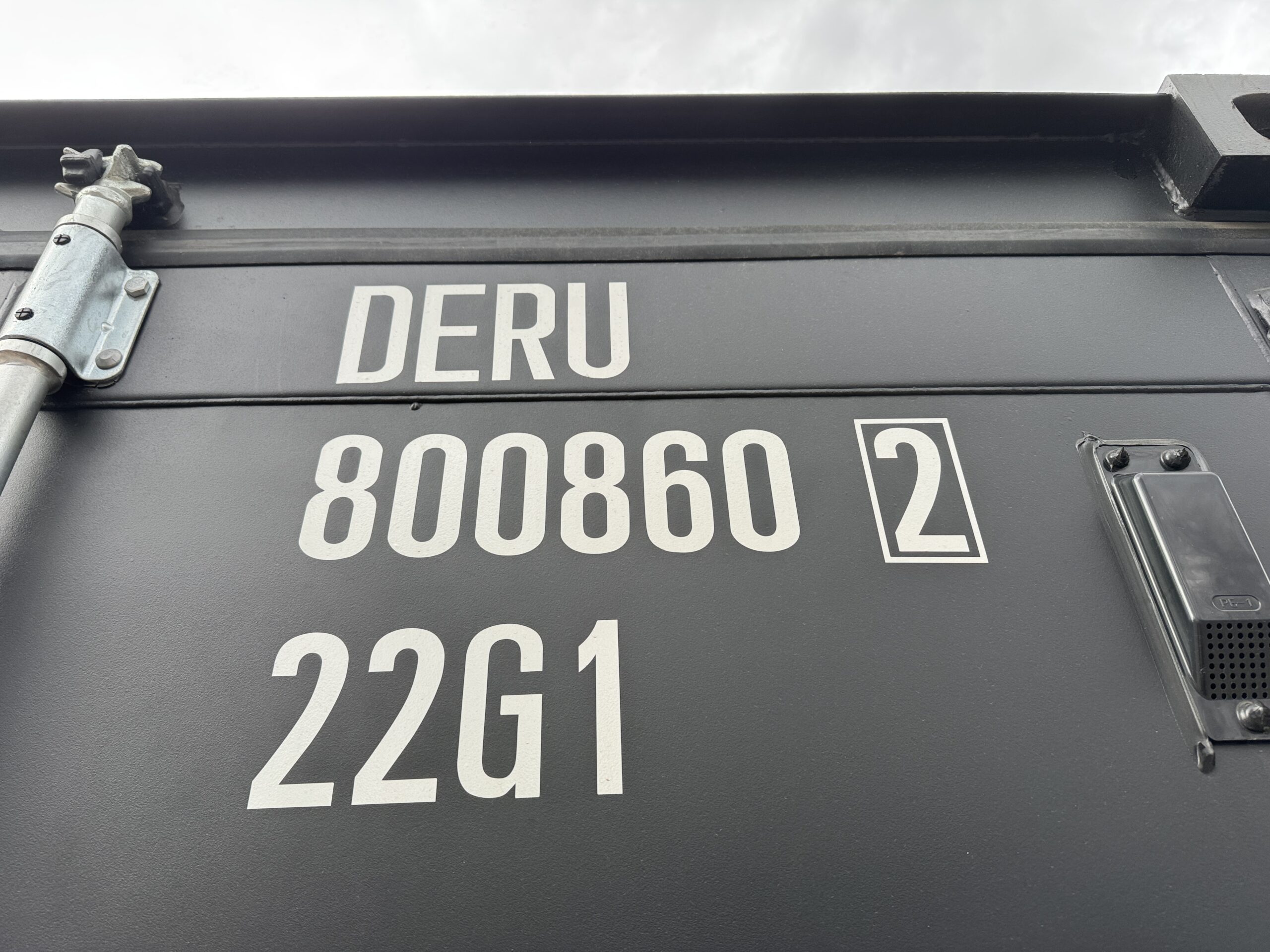 20ft New Shipping Container – Wind & Watertight – Black — 20ft — new (image 2 of 12)