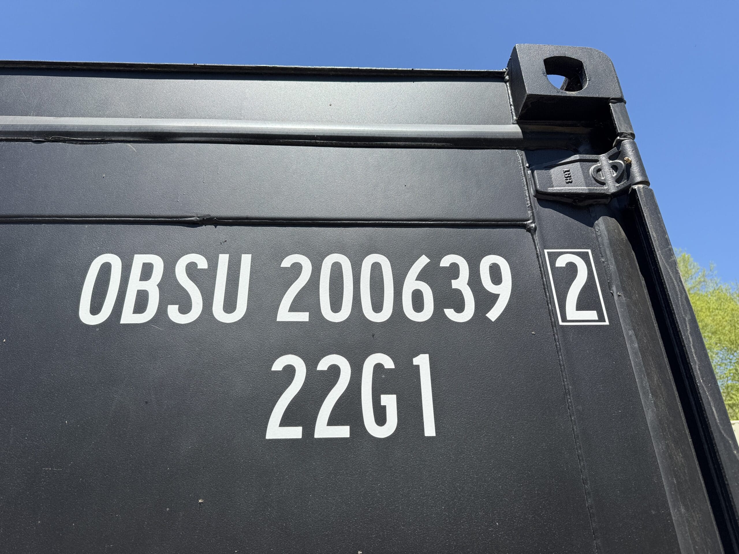20ft New Shipping Container – Wind & Watertight – Black — 20ft — new (image 2 of 12)