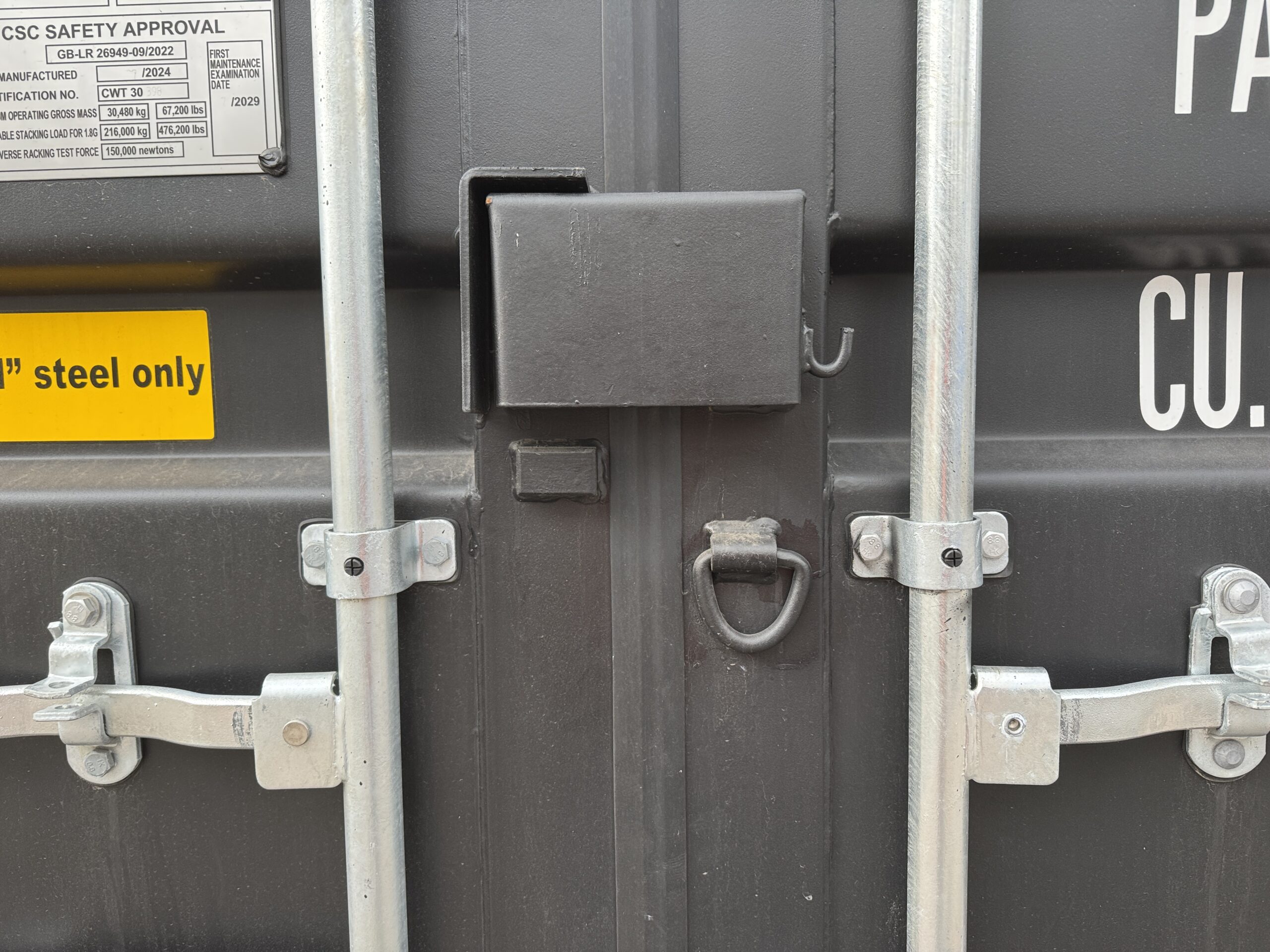 20ft New Shipping Container – Wind & Watertight – Black — 20ft — new (image 5 of 12)