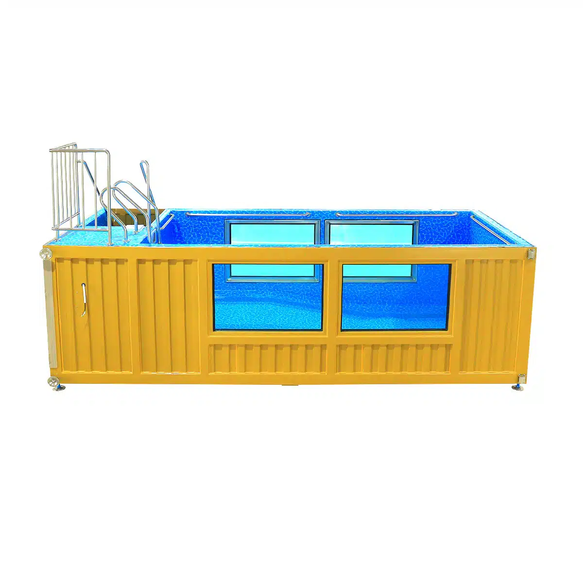 20ft Luxury Container Swimming Pool with Glass Viewing Panel — 20ft — new (image 2 of 15)