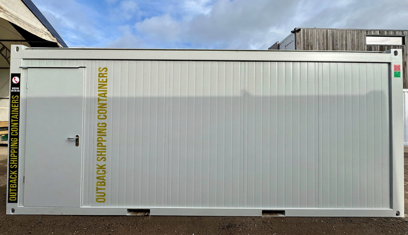 Toilet Block — 5 WC / 5 Basins / 4 Urinals — 20 x 8 ft NEW Portable — Grey — No 797 — product gallery image 11 of 19