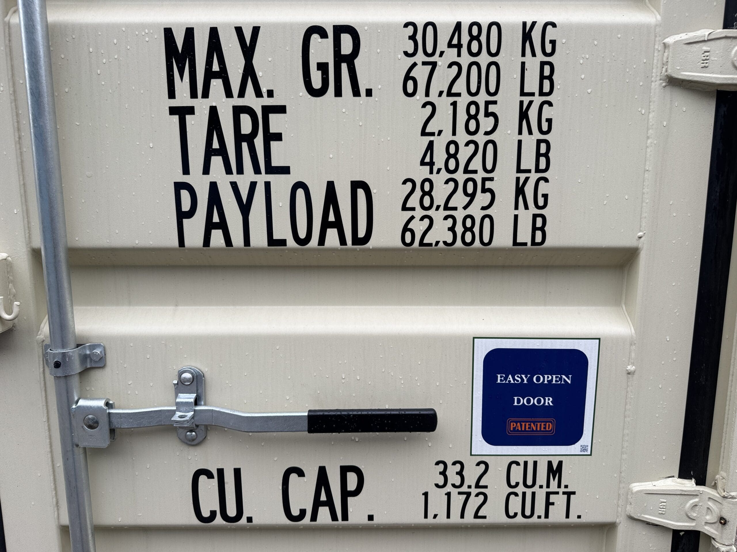 20ft New Shipping Container – Wind & Watertight – Beige — 20ft — new (image 8 of 12)