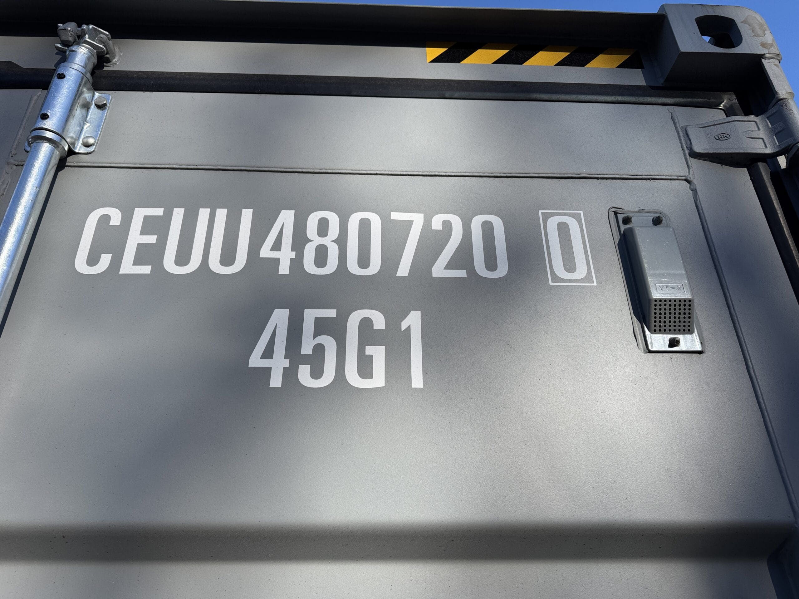 40ft New High Cube Shipping Container – Wind & Watertight – Gray — 40ft — new (image 2 of 12)