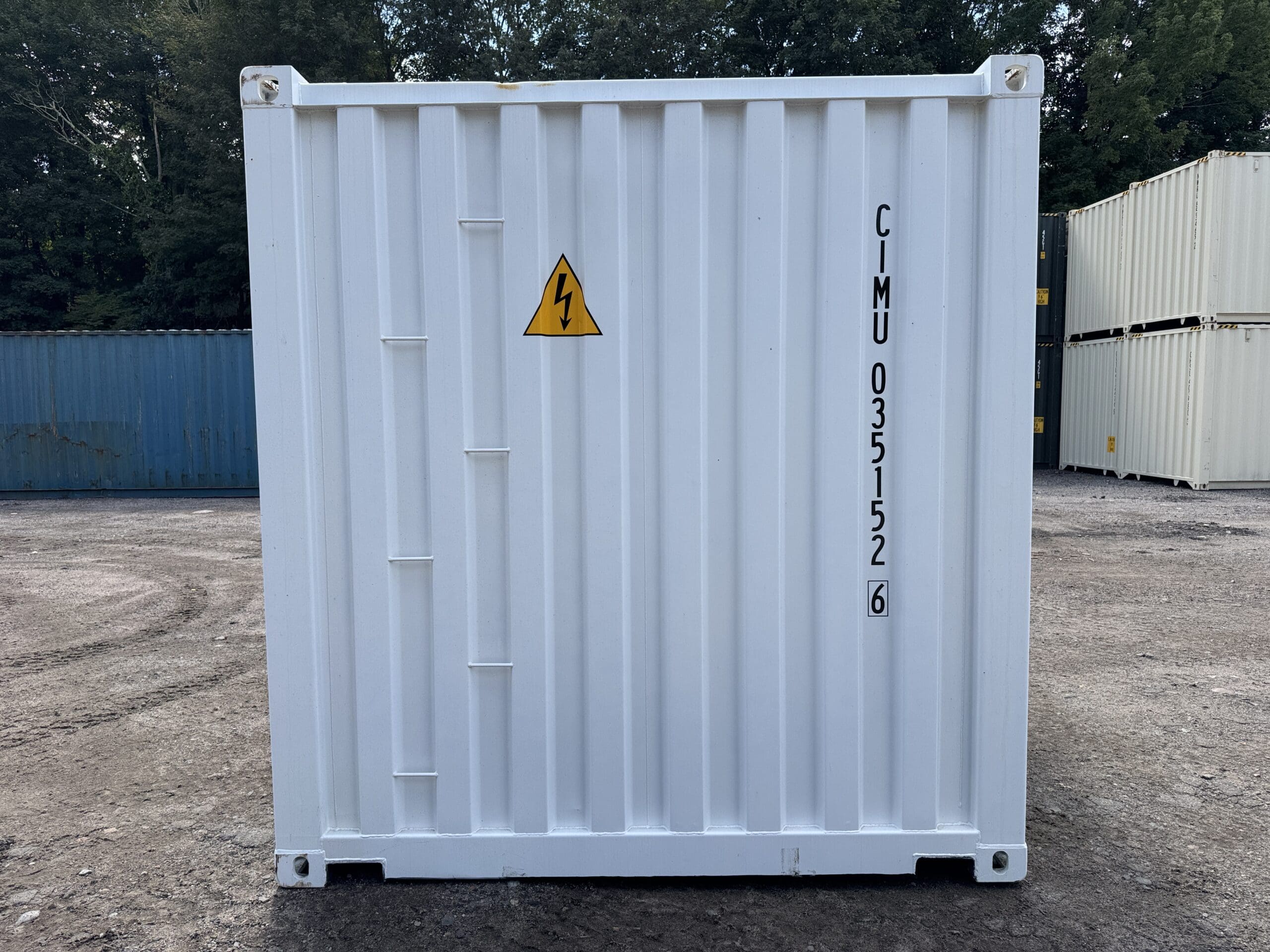 20ft New Shipping Container – Wind & Watertight – White — 20ft — new (image 12 of 12)