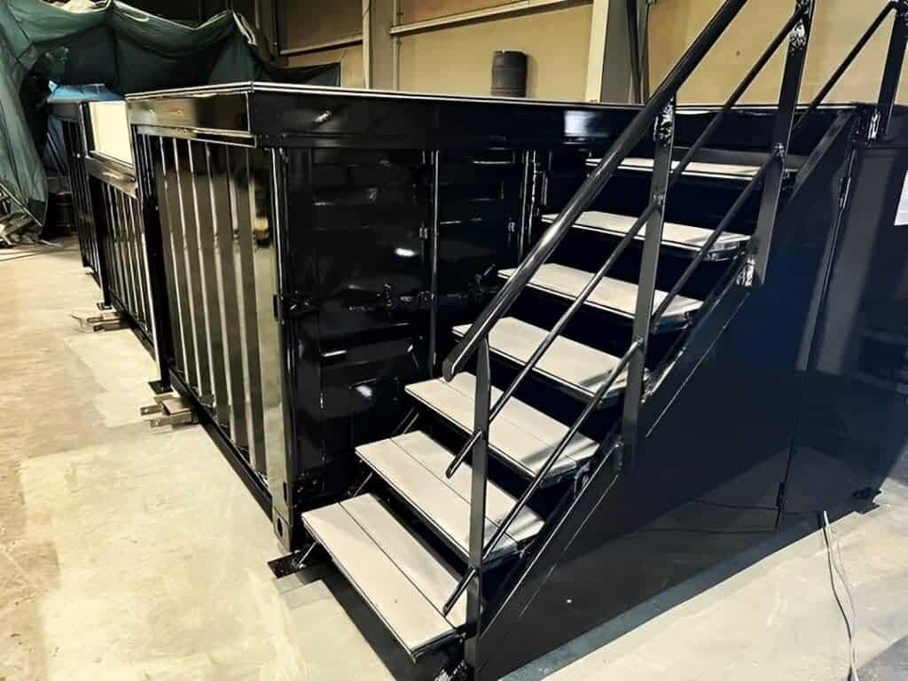 20ft Shipping Container Swimming Pool with Convenient Side Staircase — 20ft — new (image 9 of 10)