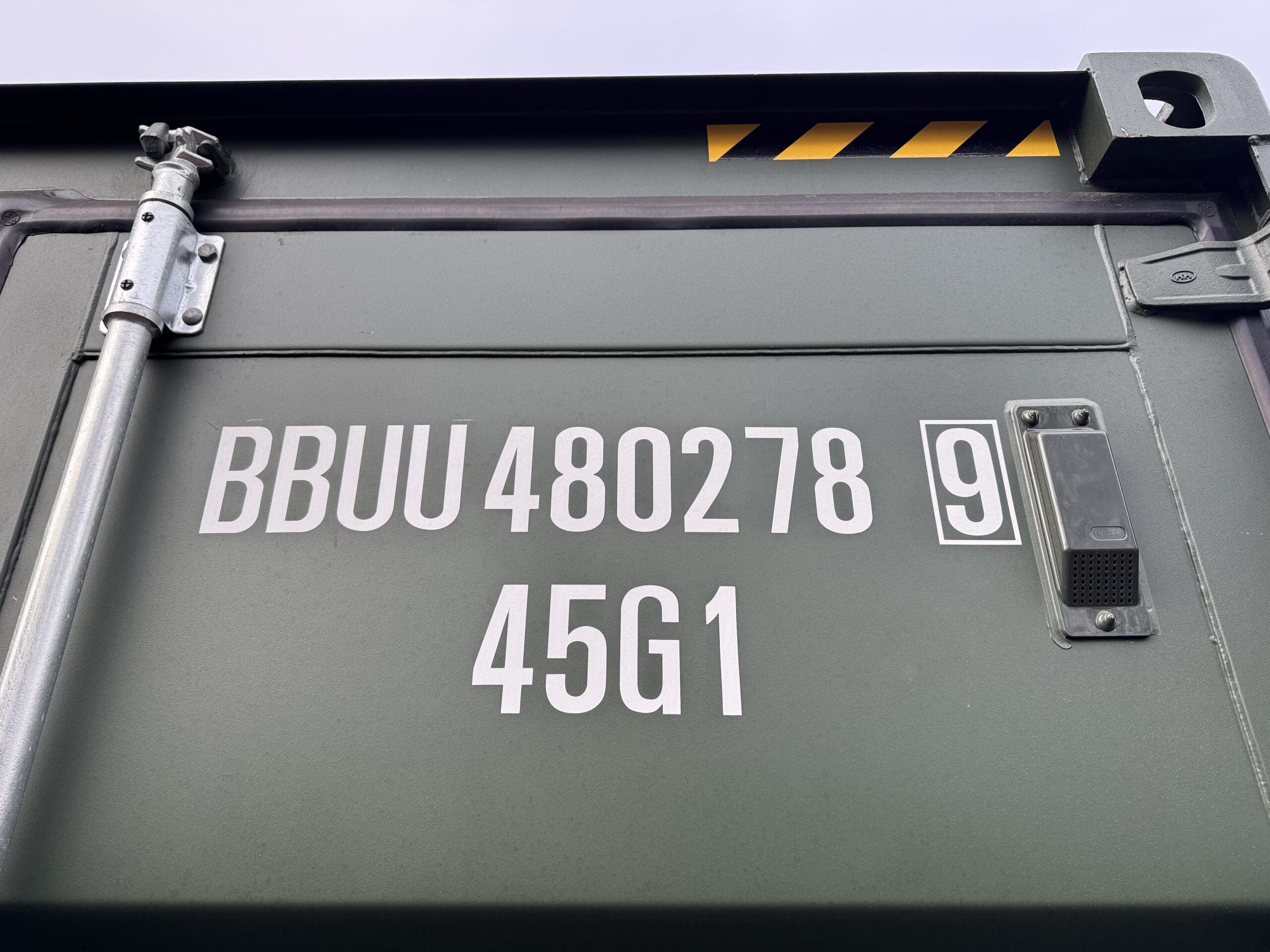 40ft New High Cube Shipping Container – Wind & Watertight – Green — 40ft — new (image 2 of 12)