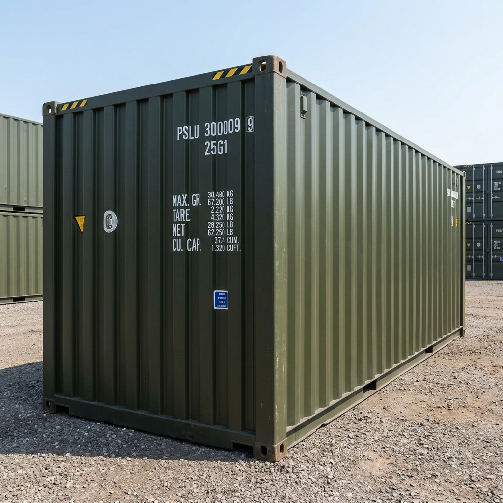 20Ft High Cube Container – One Trip (9FT 6′ High) — 20ft — new — storage containers (image 5 of 6)