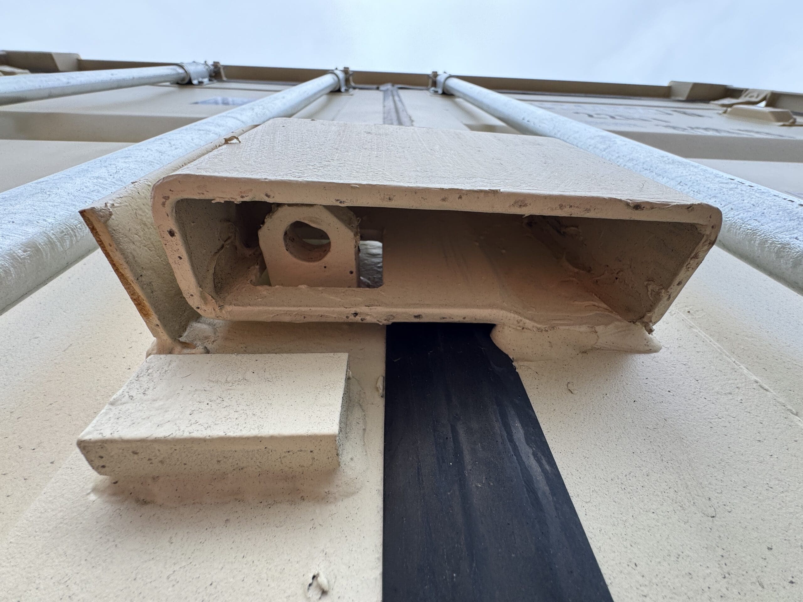 20ft New Shipping Container – Wind & Watertight – Beige — 20ft — new (image 5 of 12)