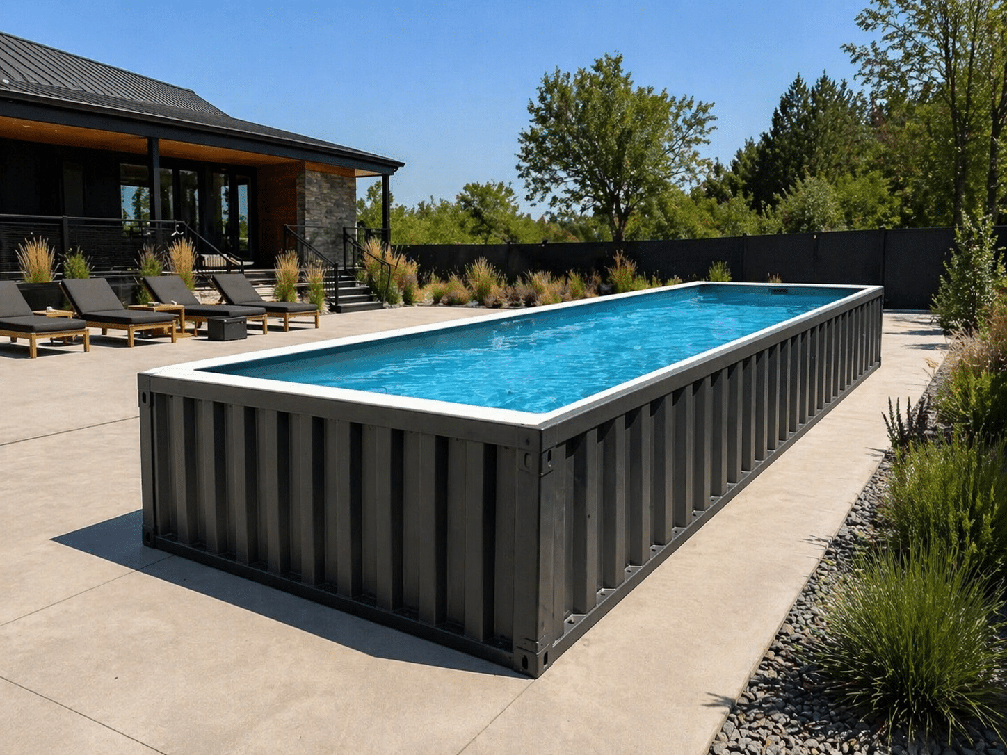 40FT Shipping Container Pool — 40ft — new (image 7 of 7)