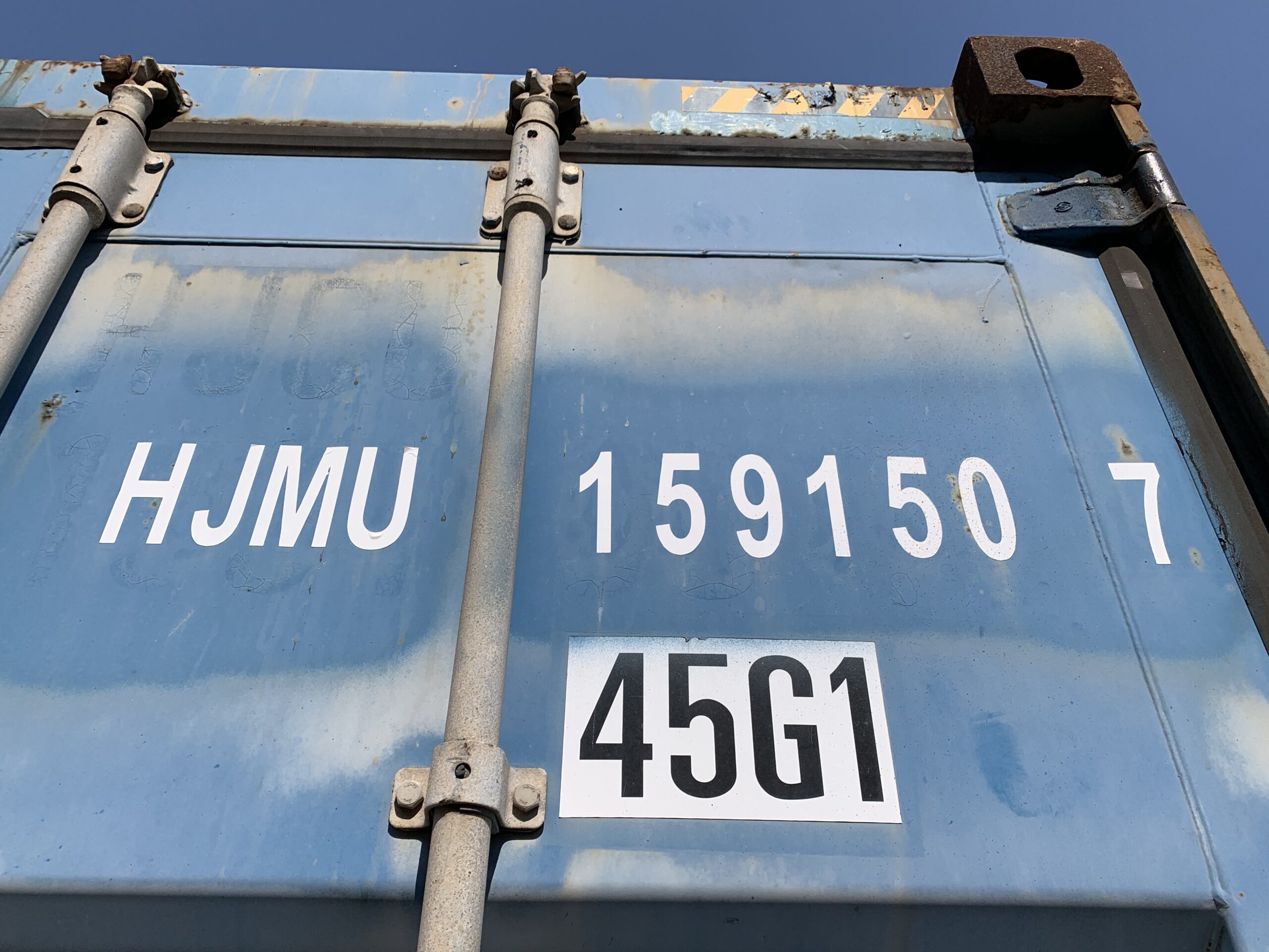 40ft Used High Cube Shipping Container – Wind & Watertight – Blue — 40ft — used (image 3 of 12)