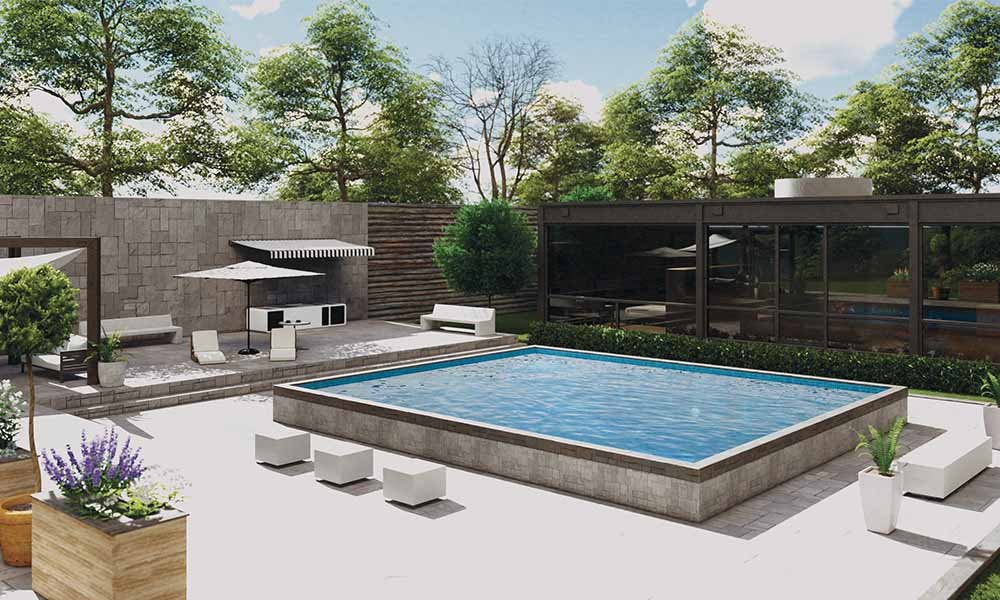 Luxury Modular Container Swimming Pool — 20ft — new (image 3 of 19)