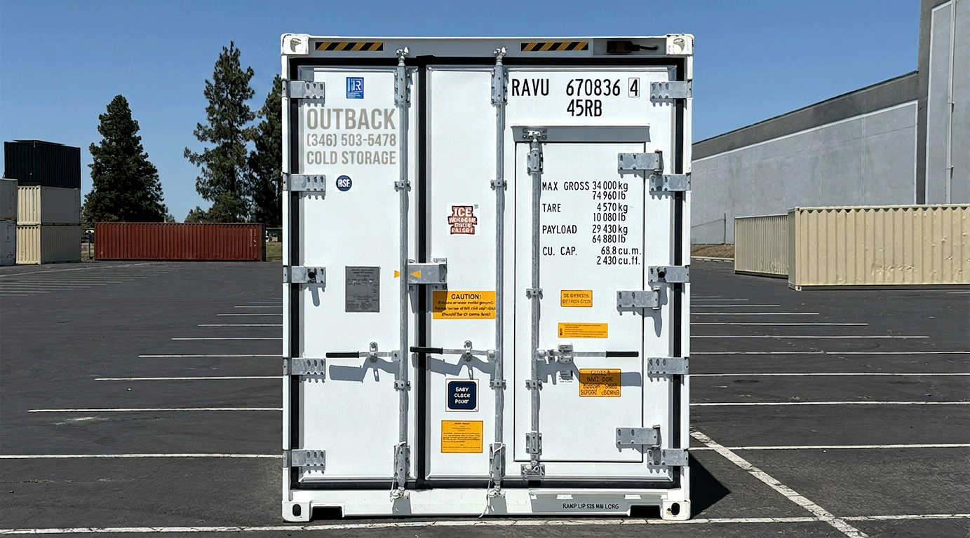 New 40 ft refrigerated container for sale