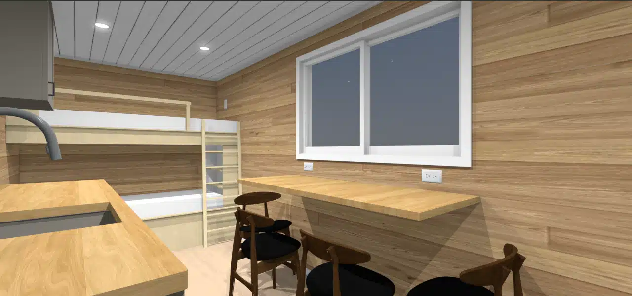 20FT Jack Hunting Container Cabin | Off-Grid Container Home with Kitchen & Rooftop Deck — 20ft — new (image 15 of 17)