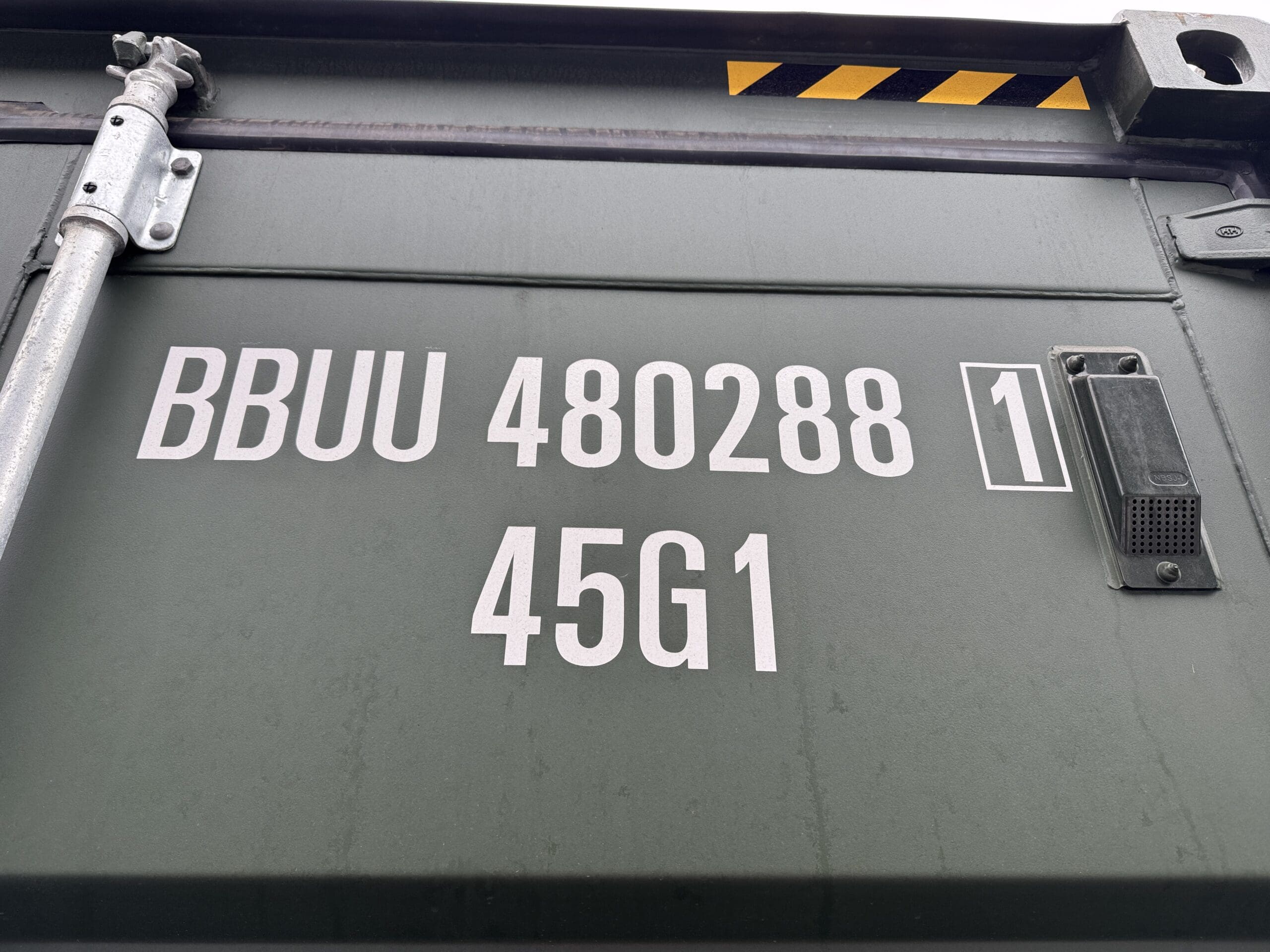 40ft New High Cube Shipping Container – Wind & Watertight – Green — 40ft — new (image 2 of 12)
