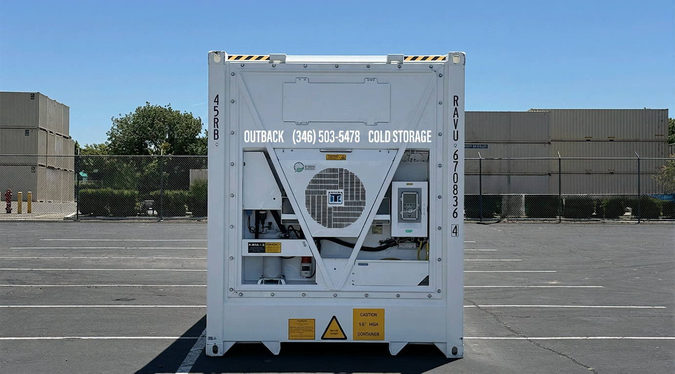 New 40 ft refrigerated container for sale