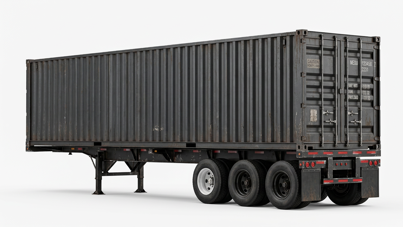 20ft Container Chassis — view 3