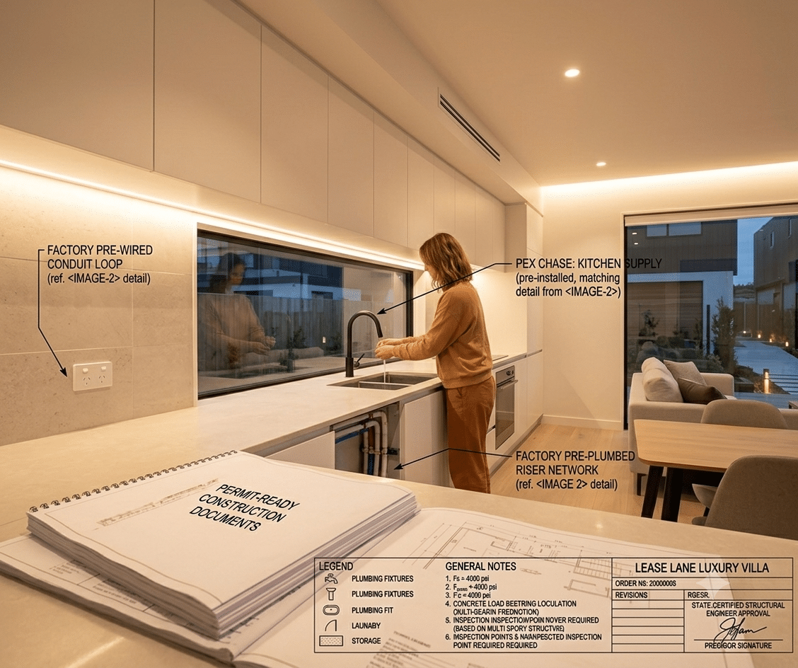 Luxury 3 Bedroom Prefabricated Modular Container Home Villa for Sale — 20ft — new (image 10 of 27)