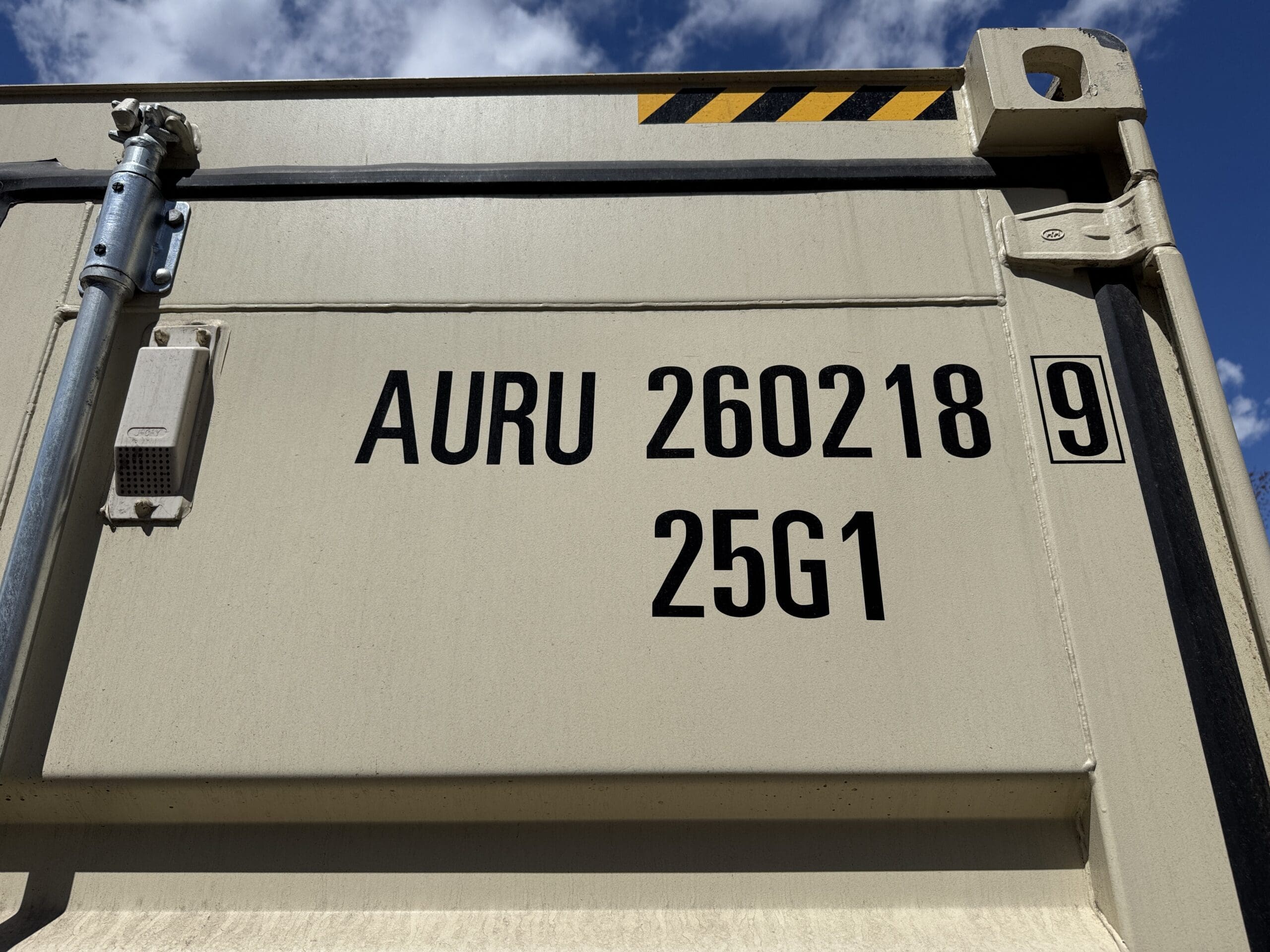 20ft New High Cube Shipping Container – Wind & Watertight – Beige — 20ft — new (image 2 of 12)
