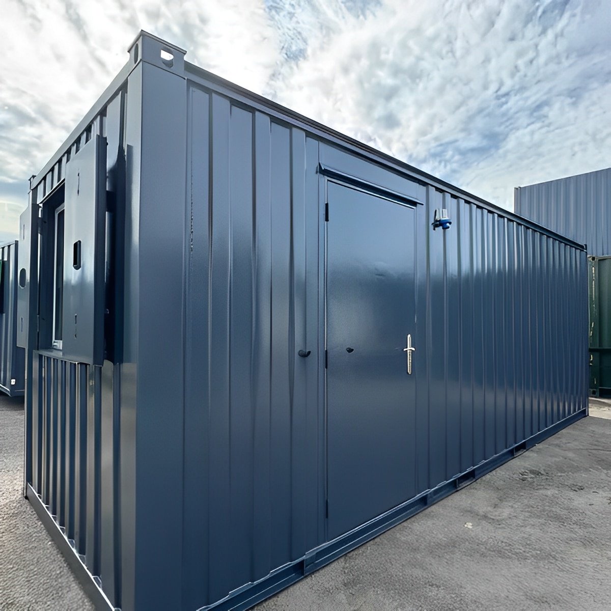 21ft x 8ft Custom Cabin Office / Canteen | Picture Windows | Portable Building — 20ft — new (image 2 of 12)