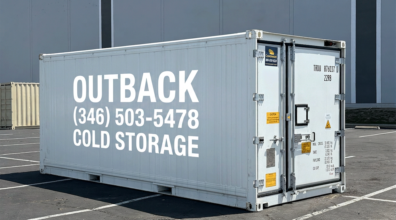 New 20ft onsite cold storage refrigerated container for sale