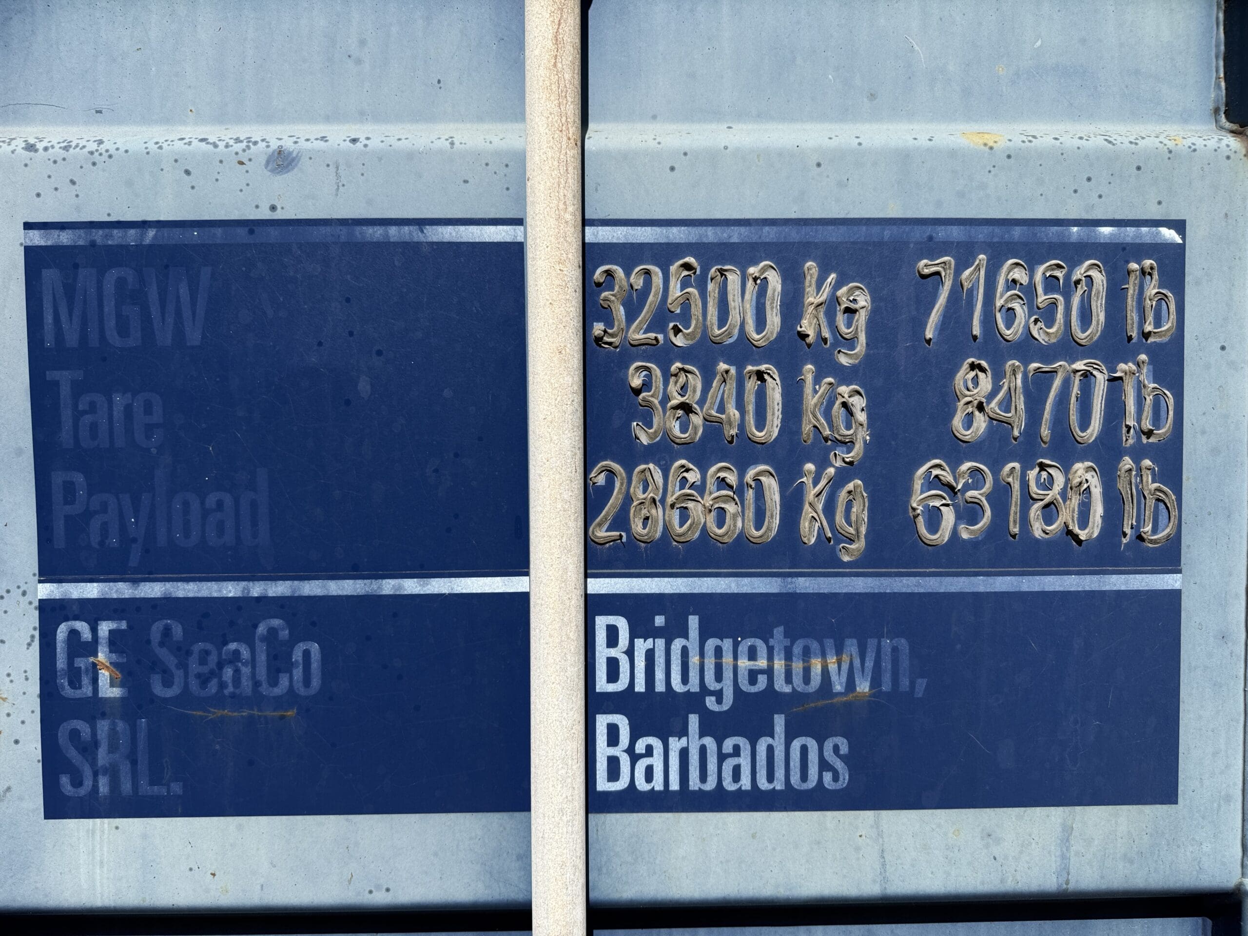 40ft Used High Cube Shipping Container – Wind & Watertight – Blue — 40ft — used (image 5 of 12)