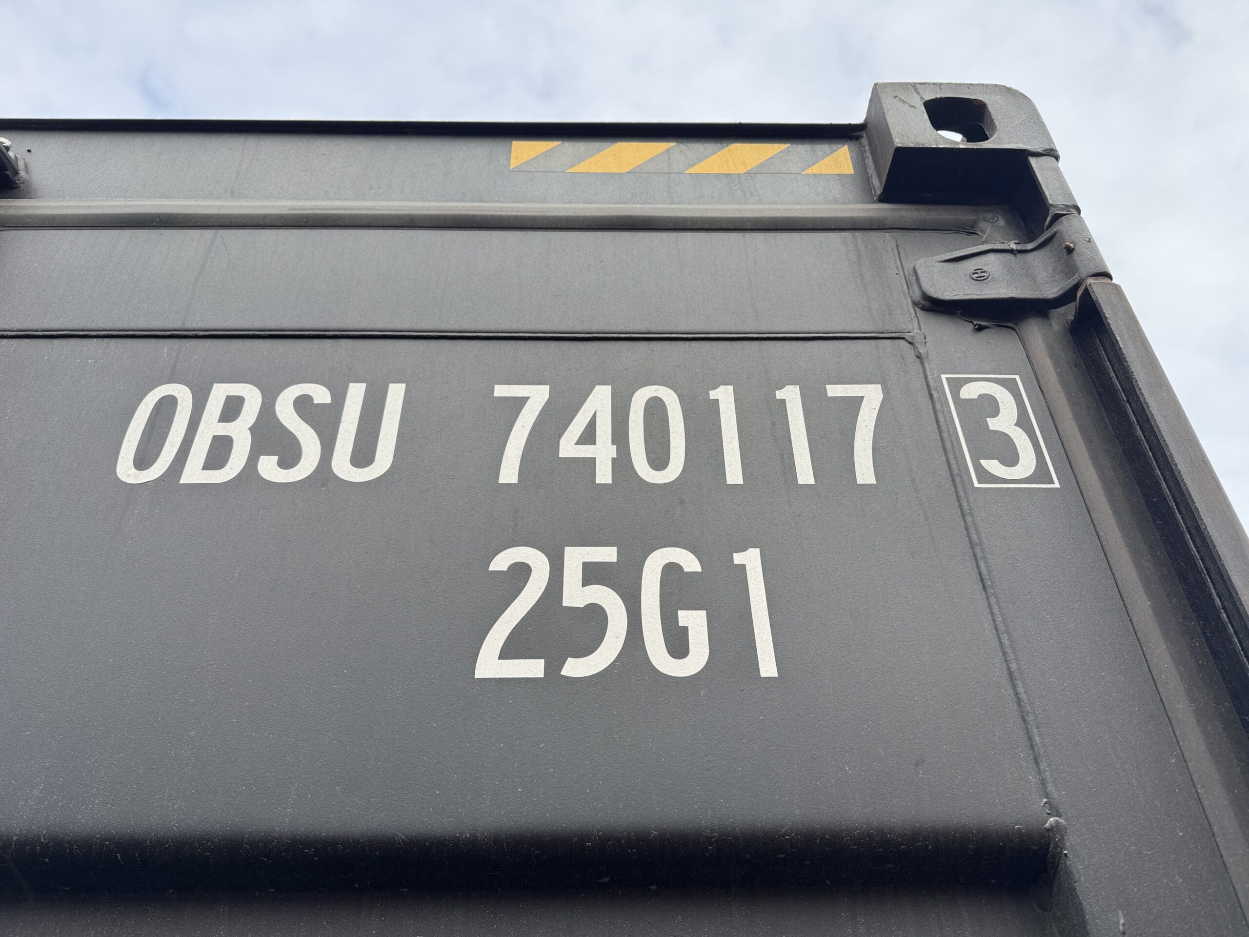 20ft New High Cube Shipping Container – Wind & Watertight – Black — 20ft — new (image 2 of 12)