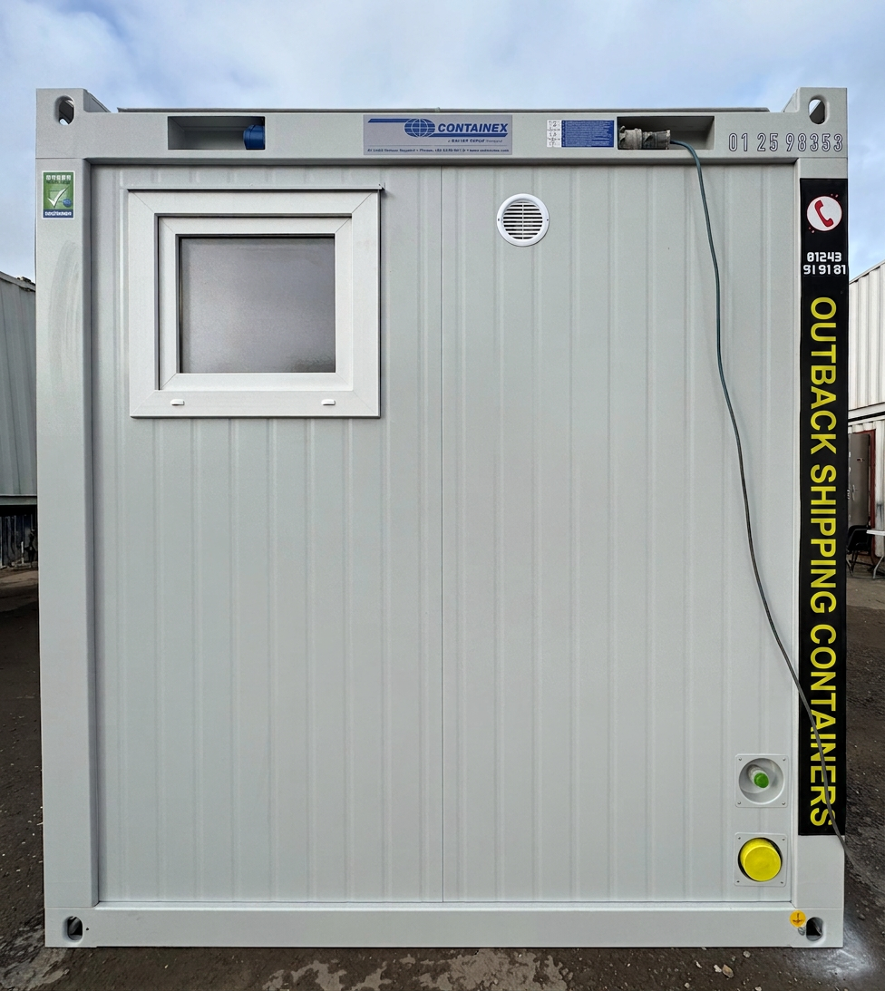 Toilet Block — 5 WC / 5 Basins / 4 Urinals — 20 x 8 ft NEW Portable — Grey — No 797 — product gallery image 5 of 19