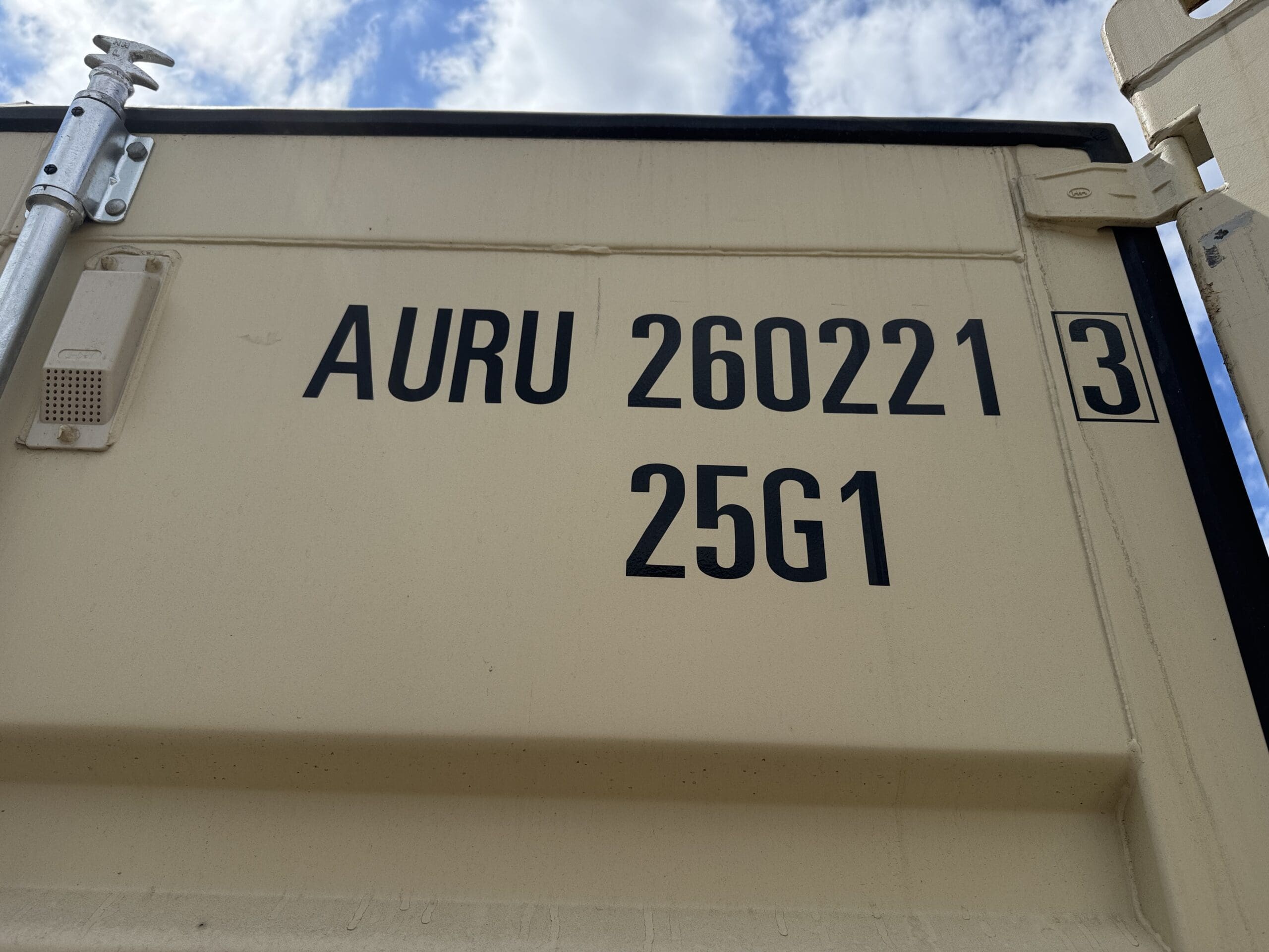 20ft New High Cube Shipping Container – Wind & Watertight – Beige — 20ft — new (image 5 of 12)