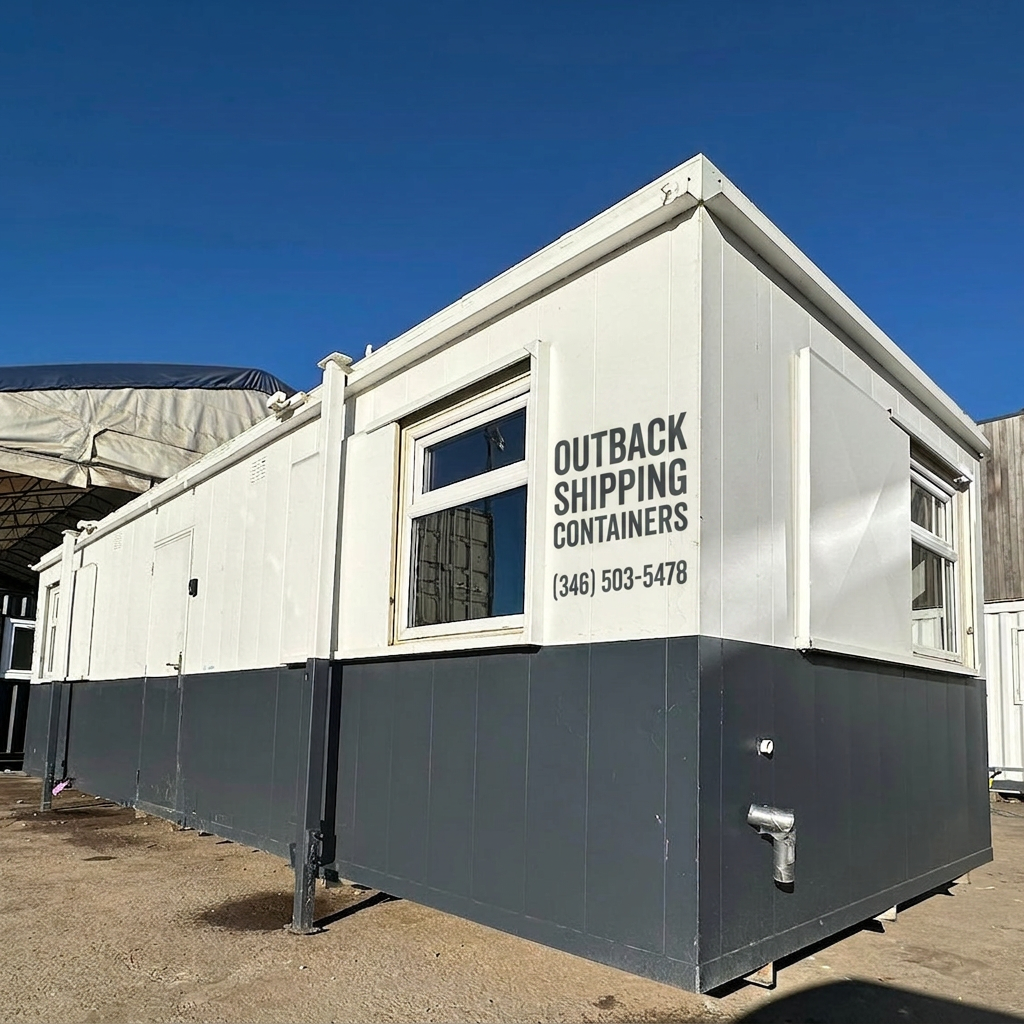 32x10ft — Canteen / Office — Building Site Accommodation — Portable Anti-Vandal - image 1