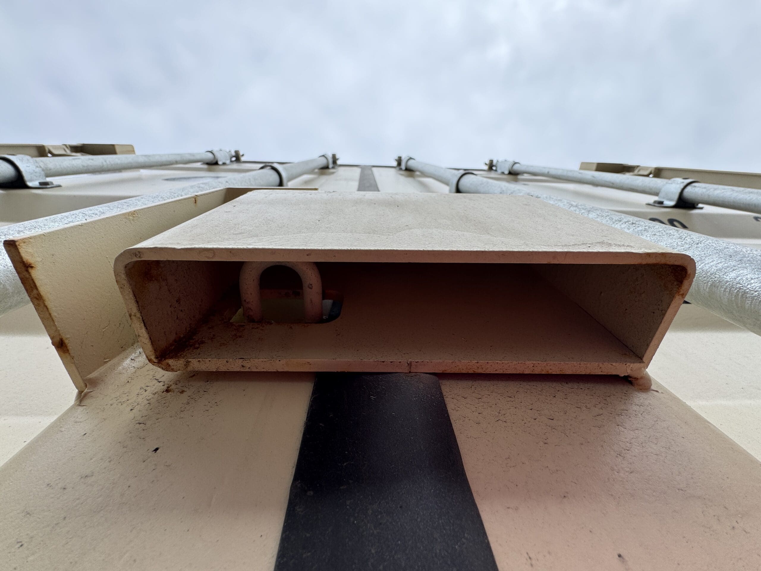 40ft New High Cube Shipping Container – Wind & Watertight – Beige — 40ft — new (image 4 of 12)