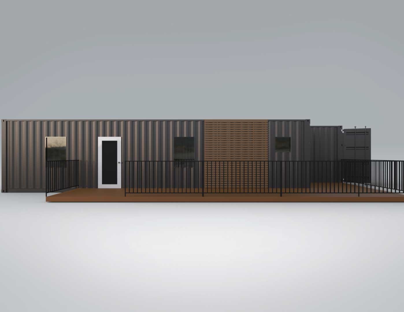Luxury 2 Bedroom Shipping Container Home | The Clark | Two 40ft Containers — 40ft — new (image 3 of 19)