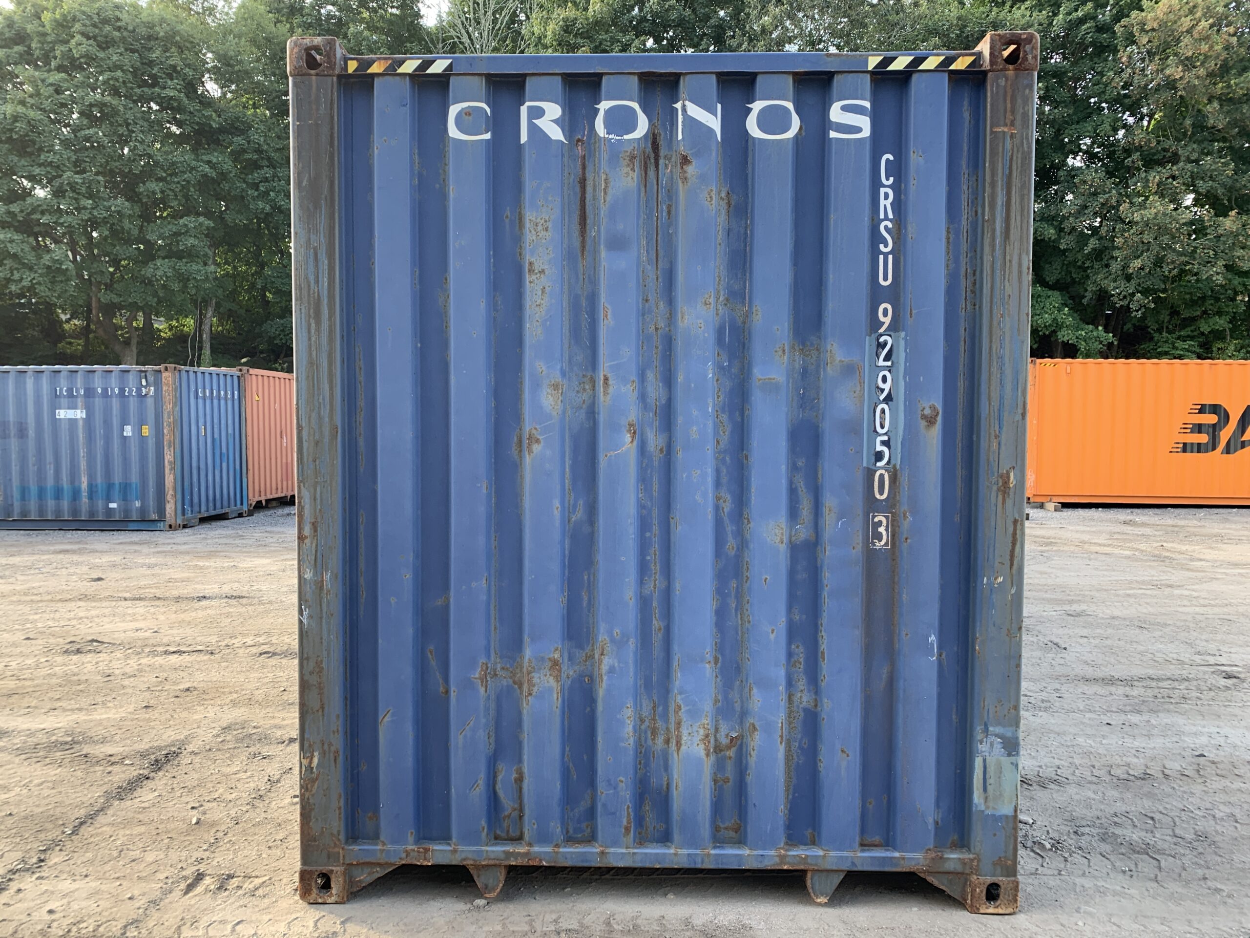 40ft As-Is High Cube Shipping Container – Wind & Watertight – Blue — 40ft — as_is (image 8 of 12)