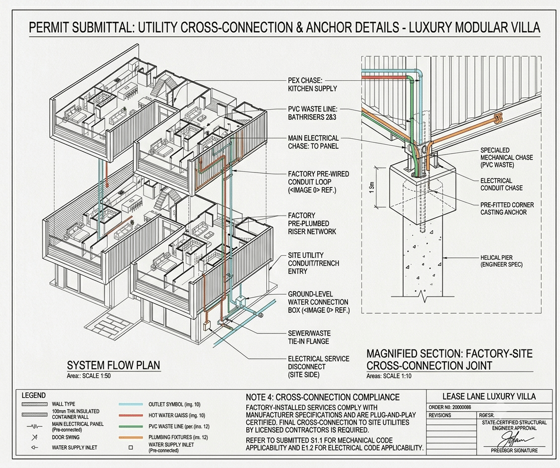 Luxury 3 Bedroom Prefabricated Modular Container Home Villa for Sale — 20ft — new (image 20 of 27)