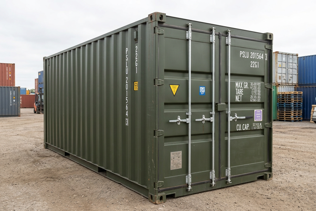 20Ft X 8Ft Tunnel Container (Double End Door) One Trip — 20ft — new — storage containers (image 5 of 6)