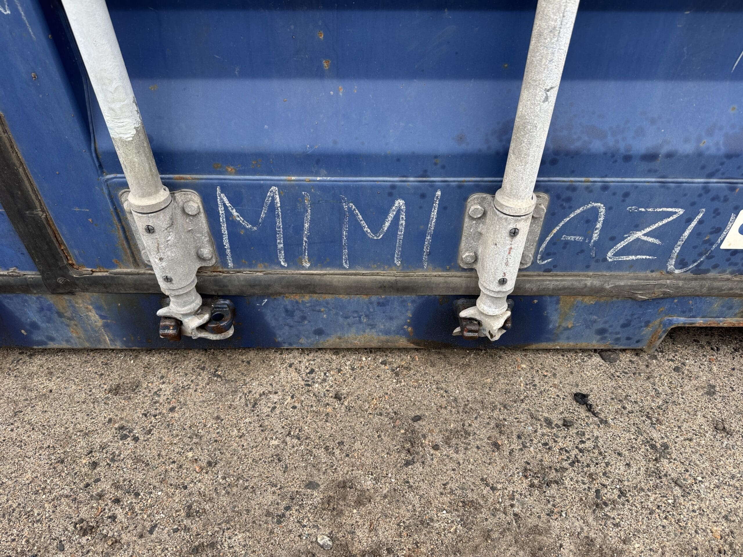 20ft Used Shipping Container – Wind & Watertight – Blue — 20ft — used (image 5 of 12)