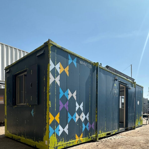 24x9ft — Office / Canteen — Building Site Accommodation — Portable Anti-Vandal