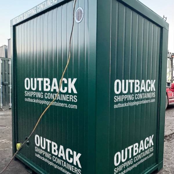 Triple Urinal Unit — 8 x 5 ft NEW Portable Toilet Block — Green — No 793
