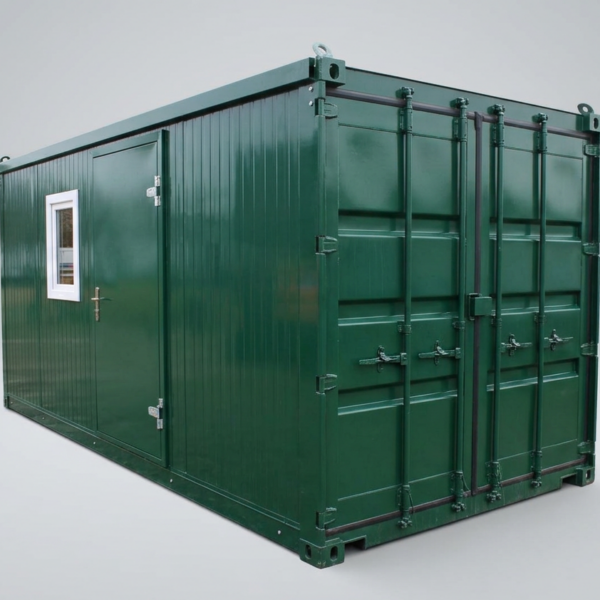4.3m X 2.3m Flat Packed Office Cabin
