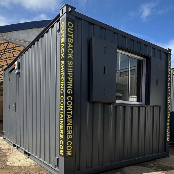 16x9 ft – Canteen / Office – Open Plan – Portable Building – Anti-Vandal